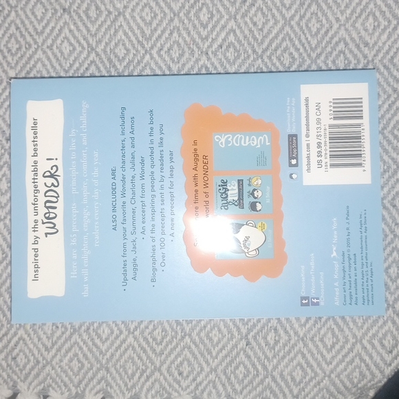 Wonder, Auggie &Me and 365 Days...books - Picture 11 of 11